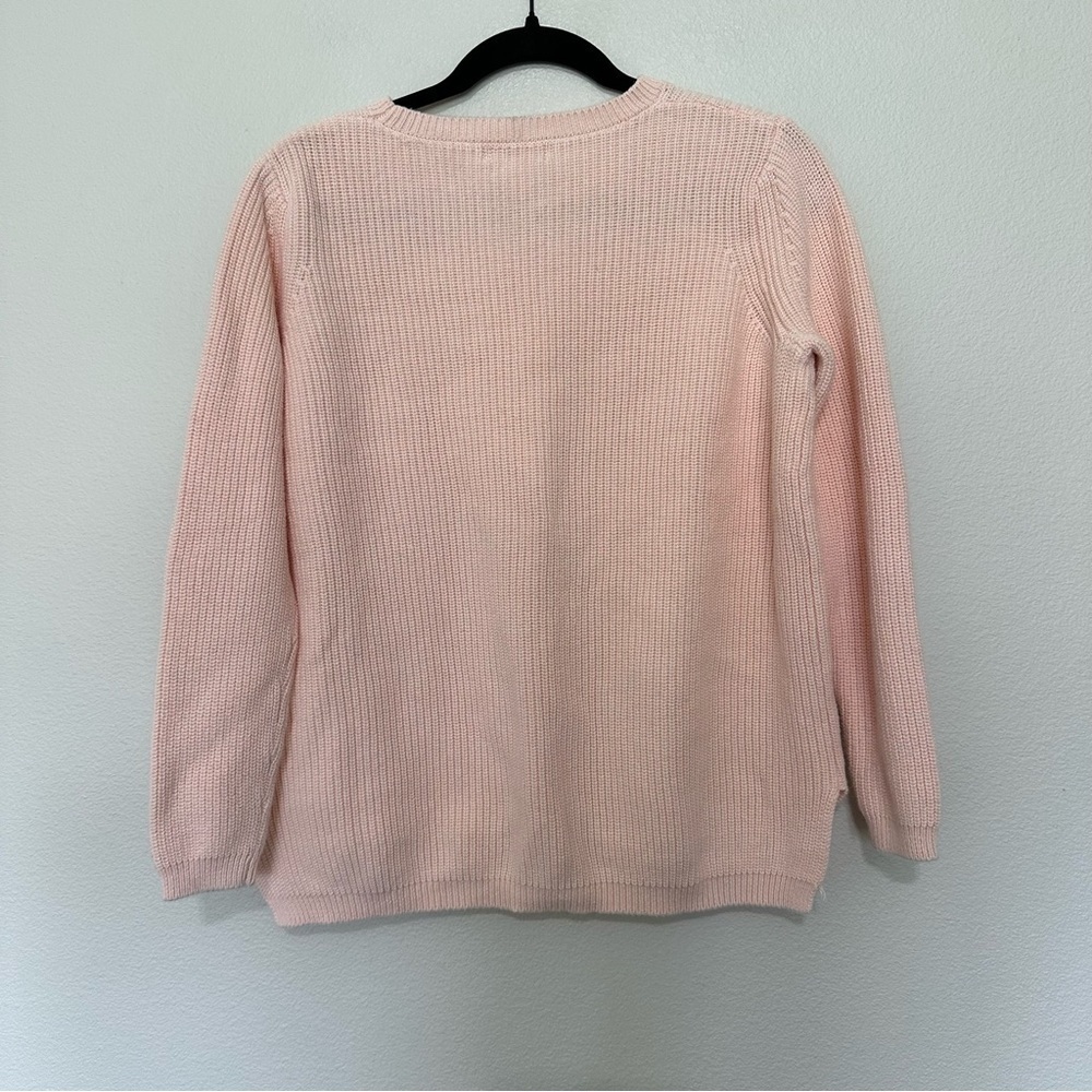 525 America light pink women’s crewneck pullover sweater size S small - Picture 3 of 3